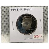 1993-S KENNEDY HALF DOLLAR PROOF