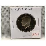 2005-S KENNEDY HALF DOLLAR PROOF