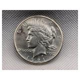 1921 PEACE DOLLAR