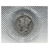 1921-D MERCURY DIME