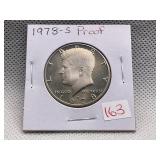 1978-S KENNEDY HALF DOLLAR PROOF