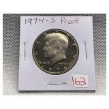 1974-S KENNEDY HALF DOLLAR PROOF