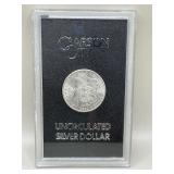 1884-CC GSA MORGAN SILVER DOLLAR IN ORIGINAL BOX