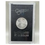 1882-CC GSA MORGAN SILVER DOLLAR IN ORIGINAL BOX