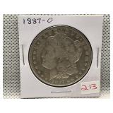 1887-O MORGAN DOLLAR