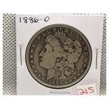 1886-O MORGAN DOLLAR