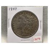 1887 MORGAN DOLLAR