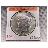 1922-S PEACE DOLLAR