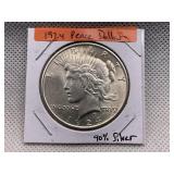 1924 PEACE DOLLAR