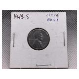 1943-S LINCOLN CENT