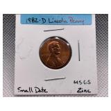 1982-D LINCOLN CENT
