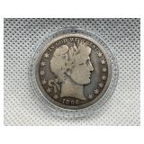 1896-O BARBER HEAD HALF DOLLAR