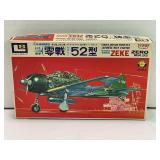 LS 1/72 SCALE JAPANESE NAVY FIGHTER "ZEKE" PLANE