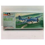 MONOGRAM 1/48 SCALE U.S. NAVY F4F WILDCAT PLANE