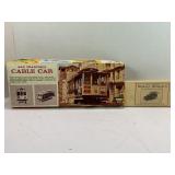 HAWK 1/4" SCALE SAN FRANSISCO CABLE CAR & JORDAN