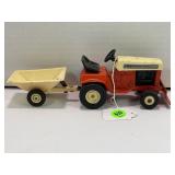 ERTL ALLIS CHALMERS LAWN & GARDEN TRACTOR SET