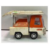 BUDDY L TURBINE TRANSPORT STEEL PRESSED TRUCK