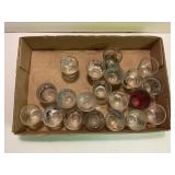 LARGE LOT OF SHOT GLASSES, BRUTUS OHIO STATE