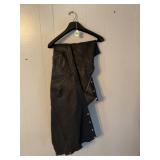 HUDSON LEATHER MOTORCYCLE LEATHER RIDING CHAPS -
