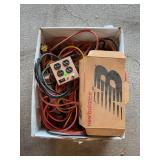 LARGE LOT OF EXTENSION CORDS AND MORE
