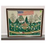 VINTAGE ETHEL REAM 5-1967 "FOURTH OF JULY PICNIC"