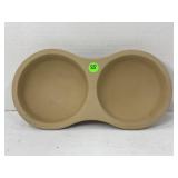 PAMPERED CHEF #5131 STONEWARE DOUBLE EGG