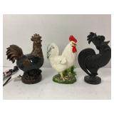 VINTAGE JAPAN NAPCOWARE 8" ROOSTER C-6253, CAST