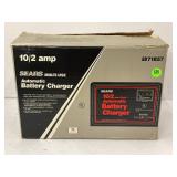 SEARS MULTI-USE AUTOMATIC BATTERY CHARGER 10/2 AMP