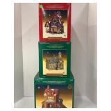 LOT OF 3 SANTA