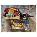 VINTAGE TOY LOT - HOT WHEELS, FISHER PRICE, CARE