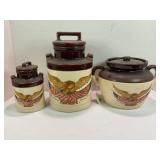 3 PC. SPIRIT OF 76 CANISTER SET WITH LIDS - THE