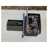 CRAFTSMAN BREAKER BAR, LARGE SOCKETS AND MORE