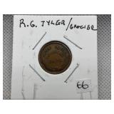 R.G. TYLER GROCIER TOKEN DETROIT, MI - BUSINESS