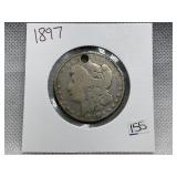 1897 MORGAN SILVER DOLLAR