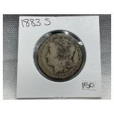 1883 S MORGAN SILVER DOLLAR