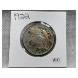 1922 PEACE DOLLAR