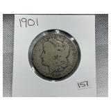 1901 MORGAN SILVER DOLLAR