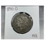 1890 O MORGAN SILVER DOLLAR