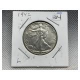 1942 WALKING LIBERTY HALF DOLLAR
