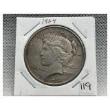 1924 PEACE DOLLAR
