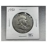 1952 FRANKLIN HALF DOLLAR