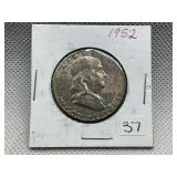 1952 FRANKLIN HALF DOLLAR
