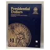 WHITMAN PRESIDENTIAL DOLLARS COIN FOLDER - 34