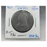 1837 BUST HALF DOLLAR