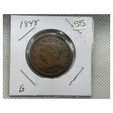 1848 LARGE CENT