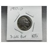 1937-D BUFFALO NICKEL