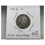 1926-S BUFFALO NICKEL