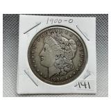 1900 O MORGAN SILVER DOLLAR