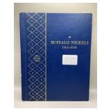 WHITMAN BUFFALO NICKELS 1913-1938 BOOK - 57 COINS