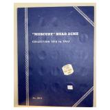 WHITMAN MERCURY HEAD DIME COLLECTION 1916 TO